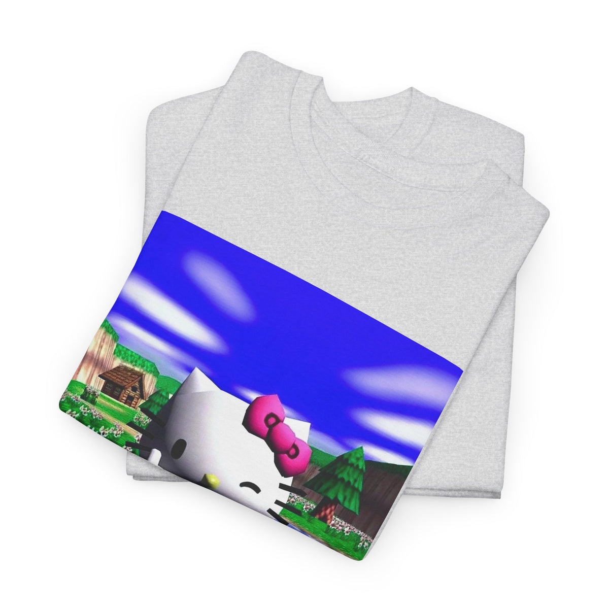 Winking Kitty Flipping The Bird Tee