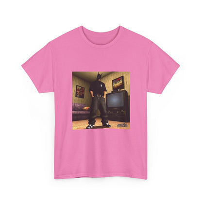 Gamer Batman In Polo Tee Posing