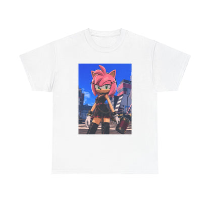 Gothic Amy Rose With Hammer Tee