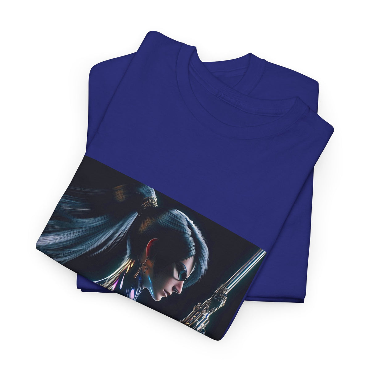 Chrome Huntress With Illuminated Weapon Tee