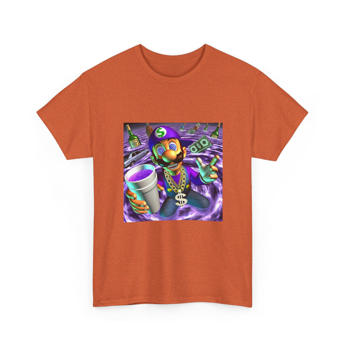 Digital Drip II Abstract Print Tee