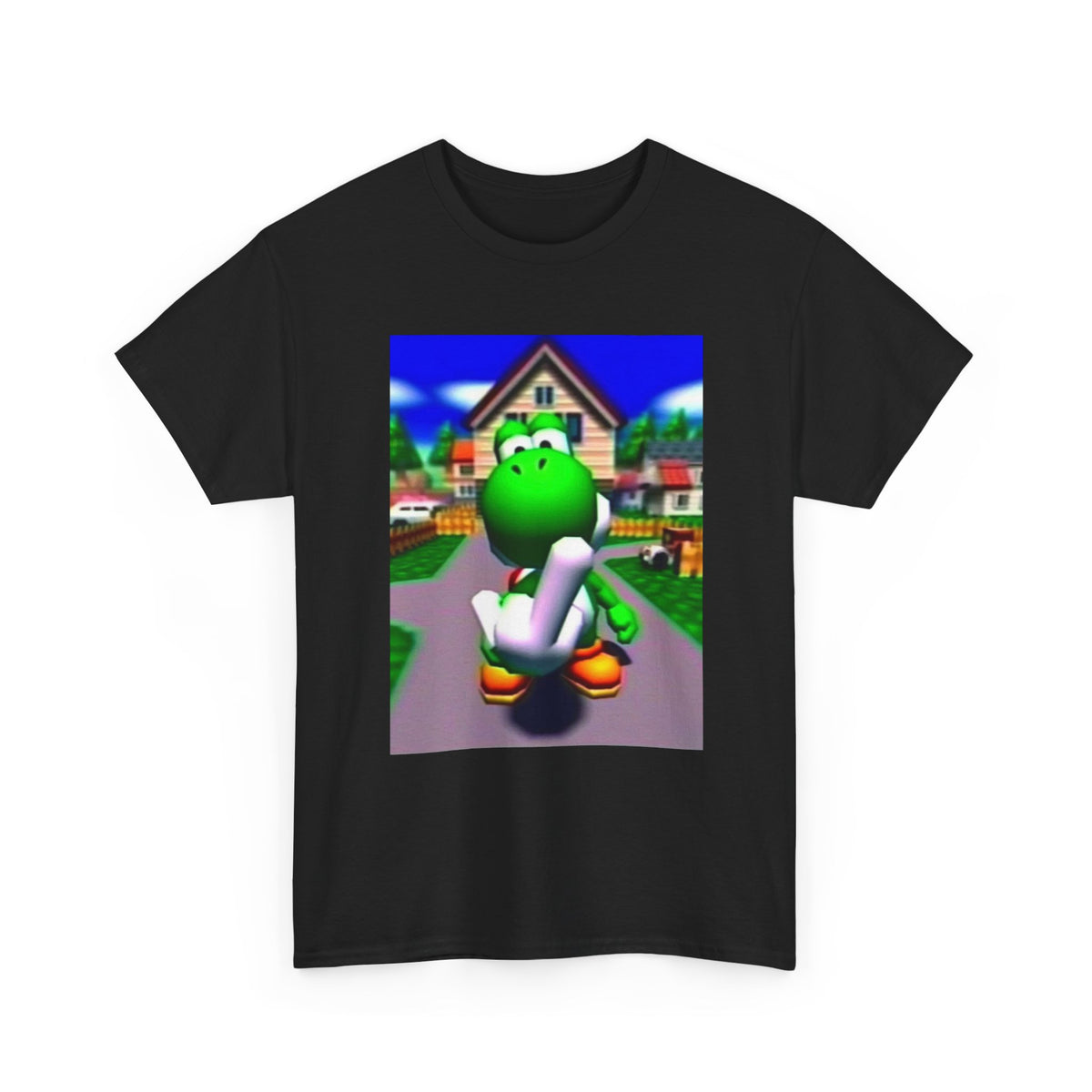 Yoshi Giving The Finger Tee