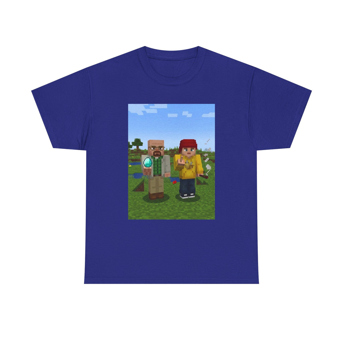 Walter White and Jesse Pinkman Minecraft Tee