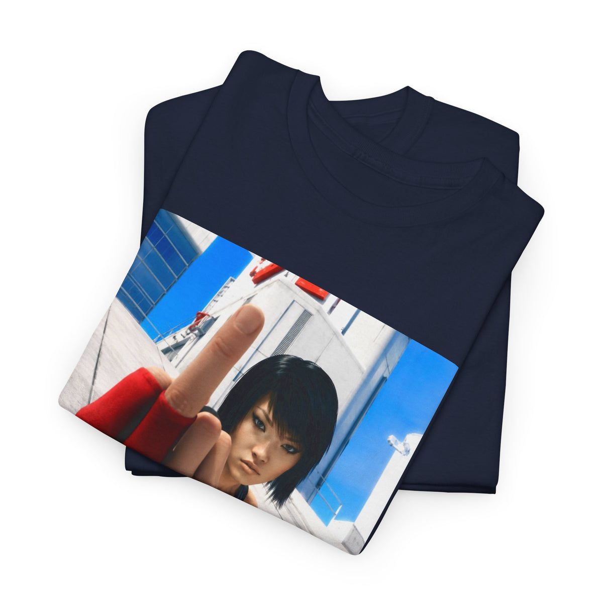Faith Giving The Finger Tee