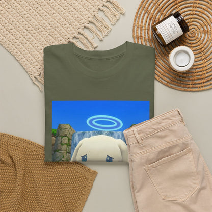 Angel Cinnamoroll Floating By Waterfall Tee