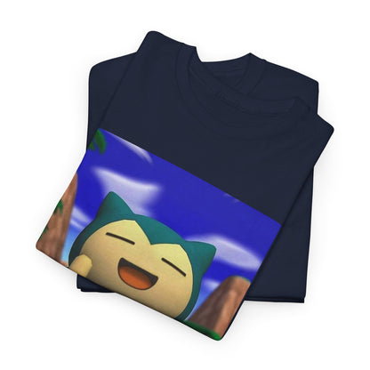 Snorlax Flipping The Bird Tee
