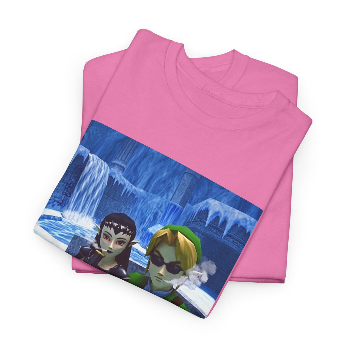 Goth Zora And Link Chilling Icy Plateau