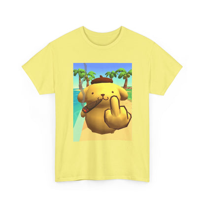 Pompompurin Smoking And Flipping The Bird