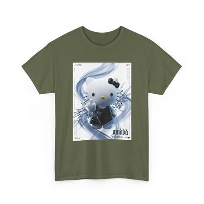 Cute Kitty Flipping The Bird Tee