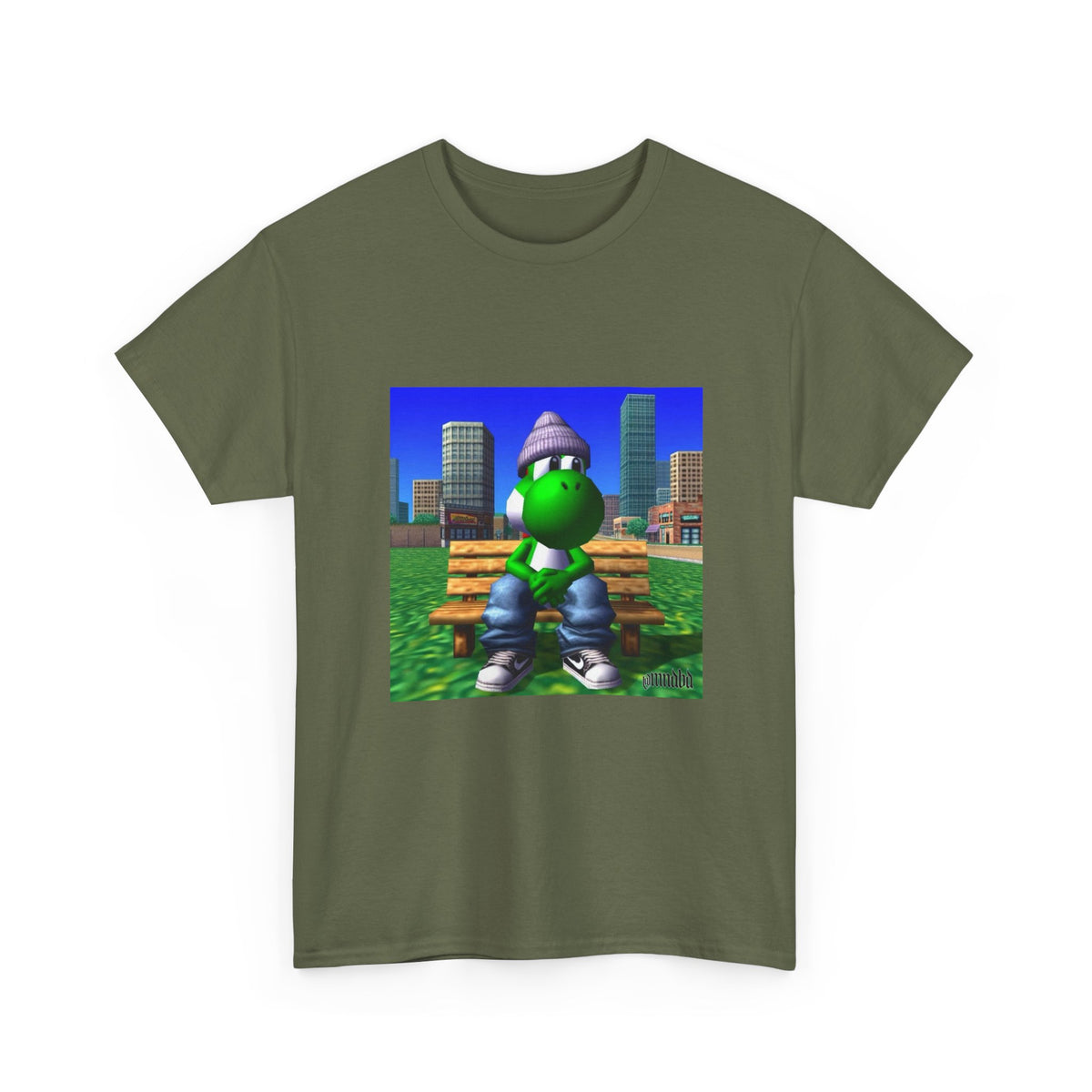 Chill Yoshi On Bench City Vibes Tee