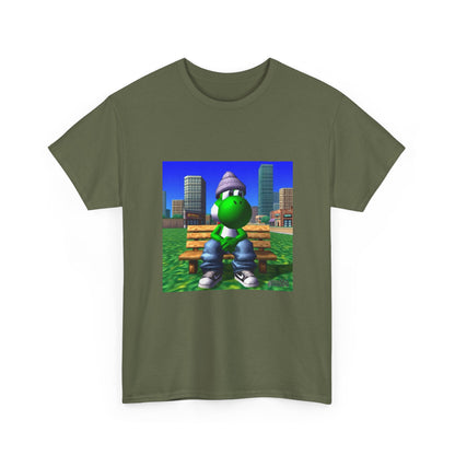 Chill Yoshi On Bench City Vibes Tee