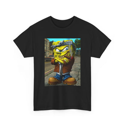 Thug Spongebob Smoking On The Streets