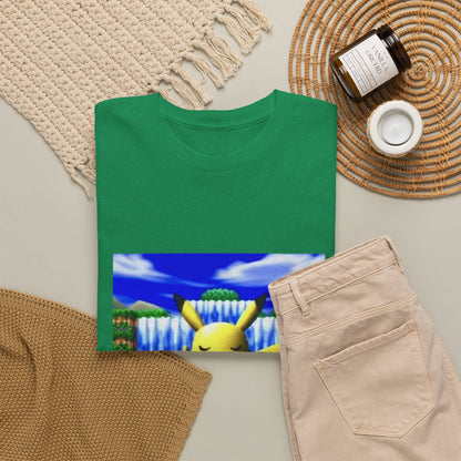Zen Pikachu Giving The Finger Tee