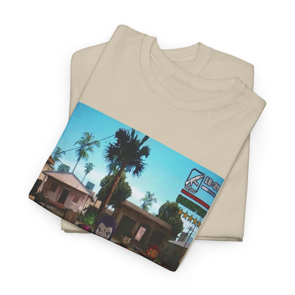 Teen Titans Grand Theft Auto Crossover Tee