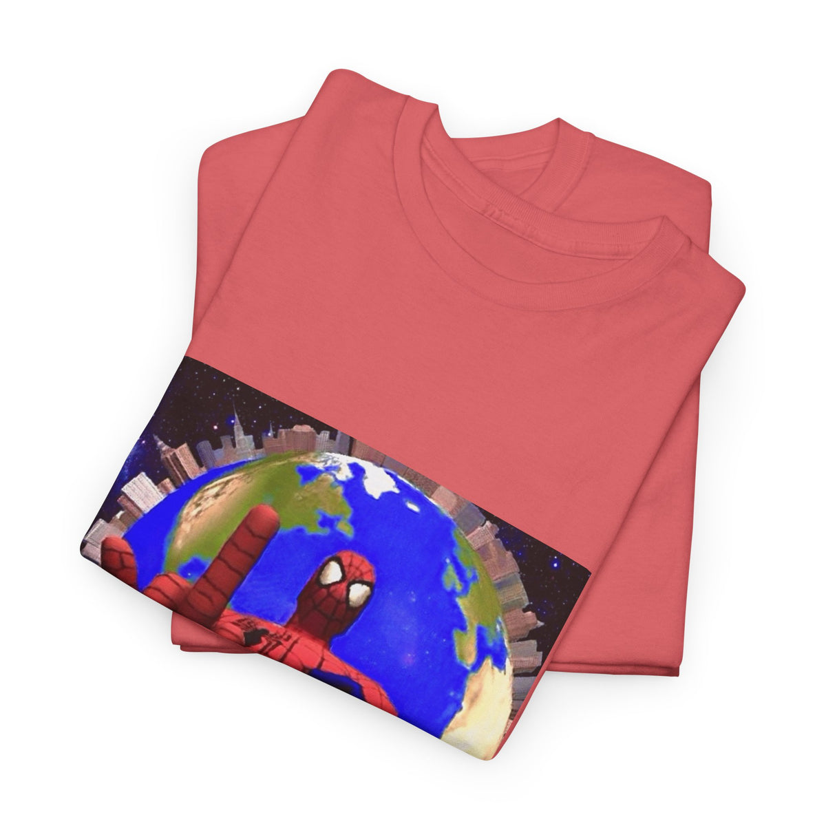 Spider-Man Flipping Off The World Tee