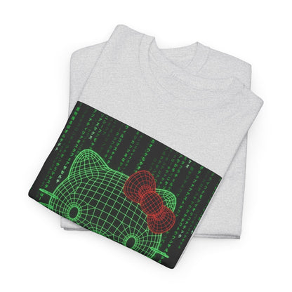Cyber Hello Kitty Flips The Bird Tee