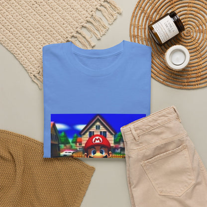 Mario Giving The Finger Tee
