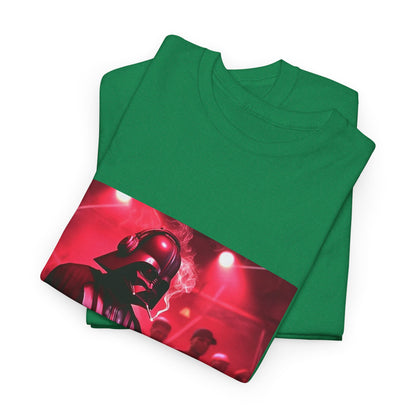 Darth Vader DJ Mixing And Smoking Tee