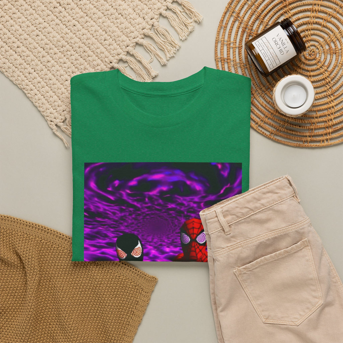 Spider-Man & Venom Tripping In The Void Tee