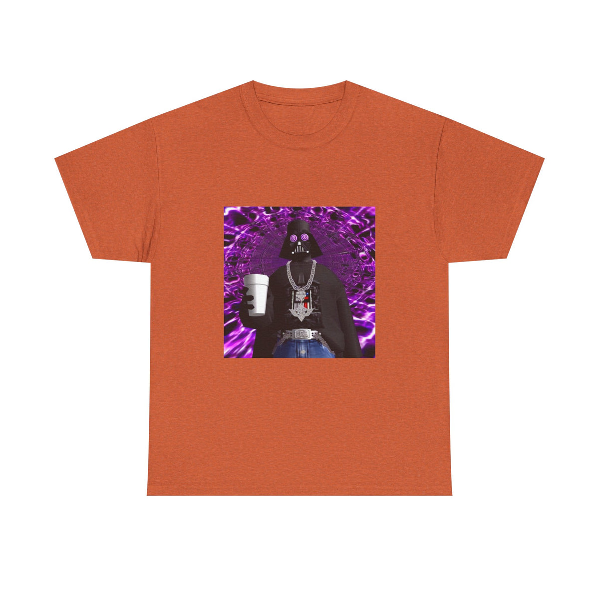 Stoner Vader Sipping Purple Drink Tee