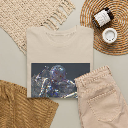 Liquid Chrome Flowing Tee
