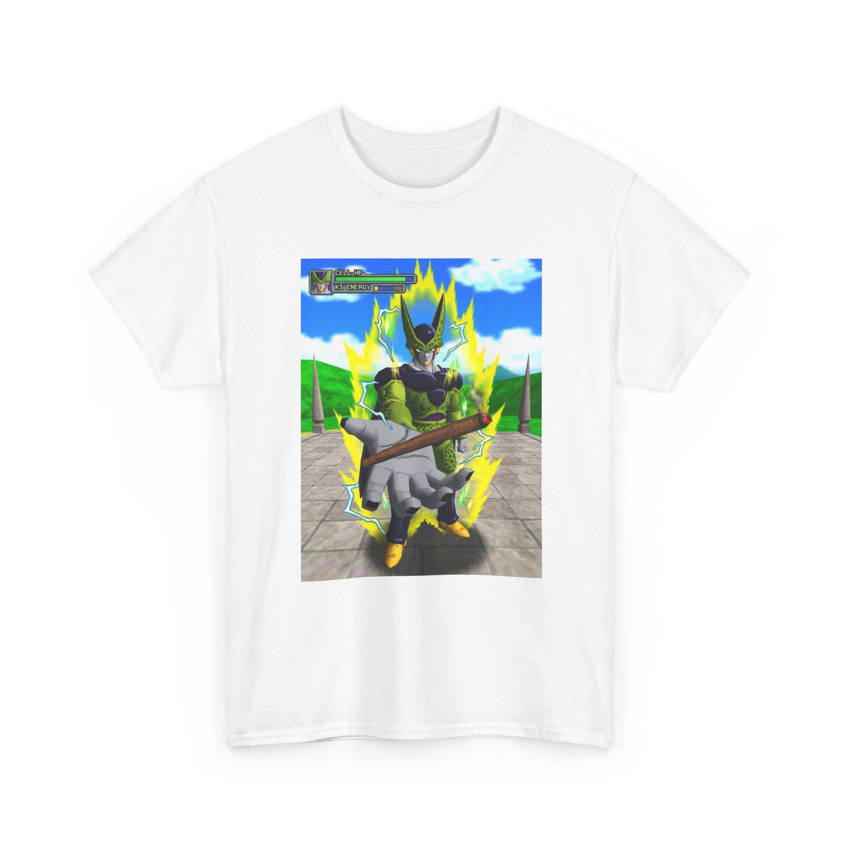 Perfect Cell Powering Up With A Blunt