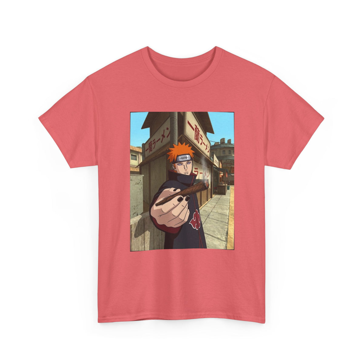 Pain Smoking A Blunt In Konoha Tee