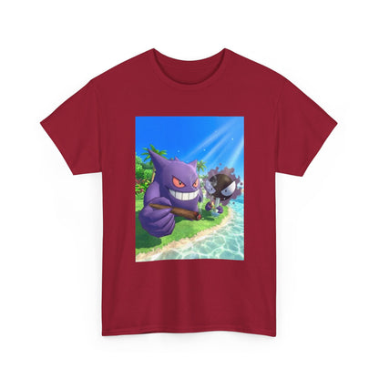 Gengar and Gastly Chillin' By The Beach