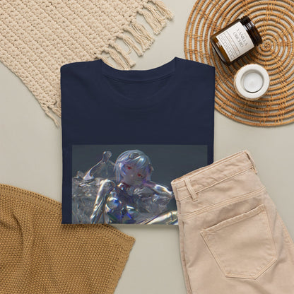 Liquid Chrome Flowing Tee