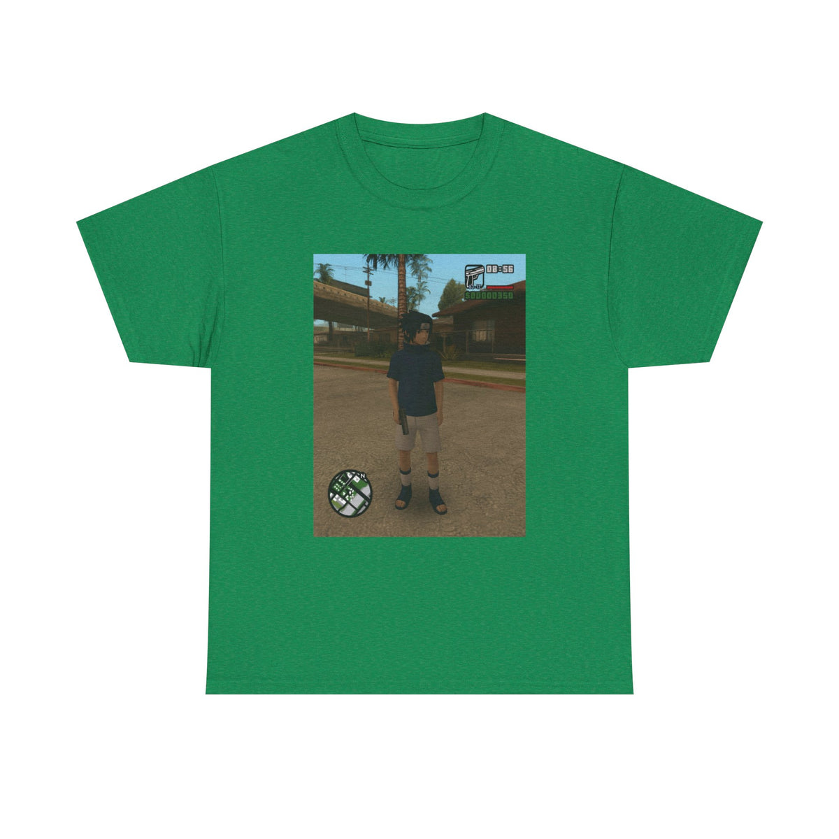 Sasuke Uchiha In San Andreas Street Tee