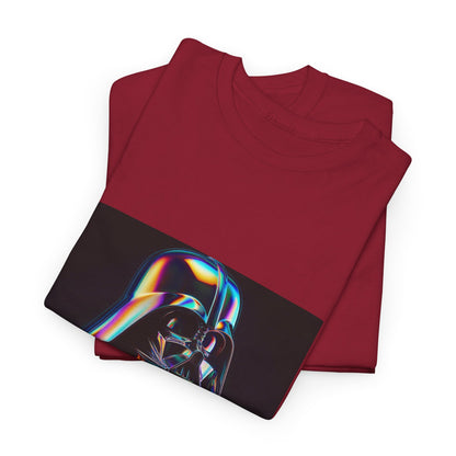 Holographic Dark Lord Vaporwave Icon Tee