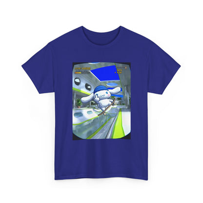 Skater Cloud Dog Flipping Bird Tee