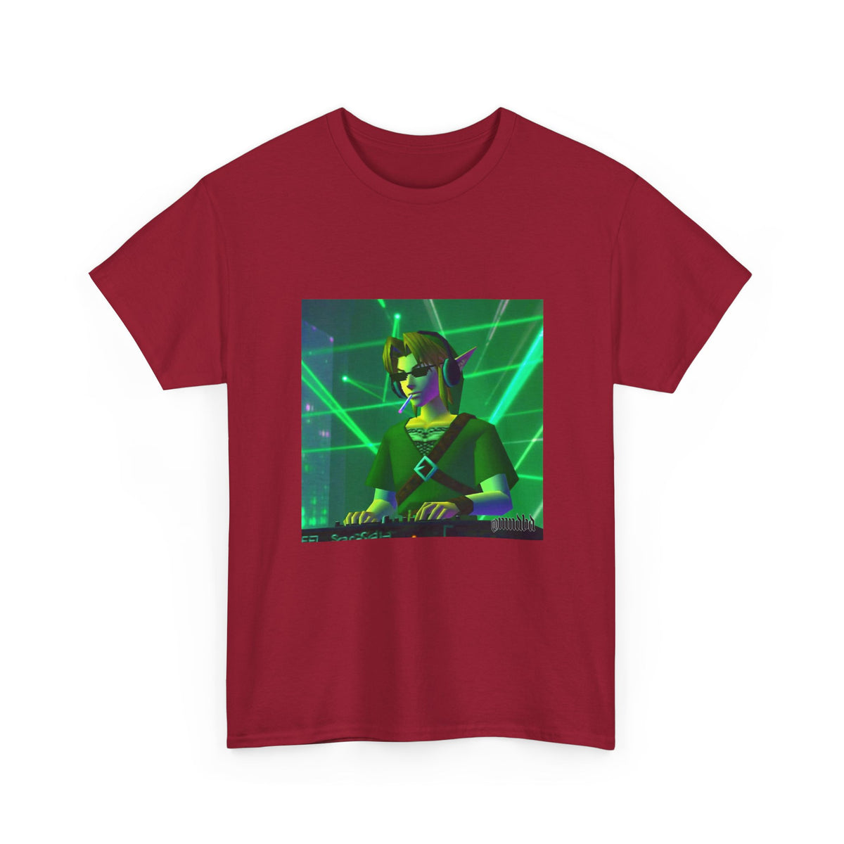DJ Link Smoking A Blunt At The Club Tee