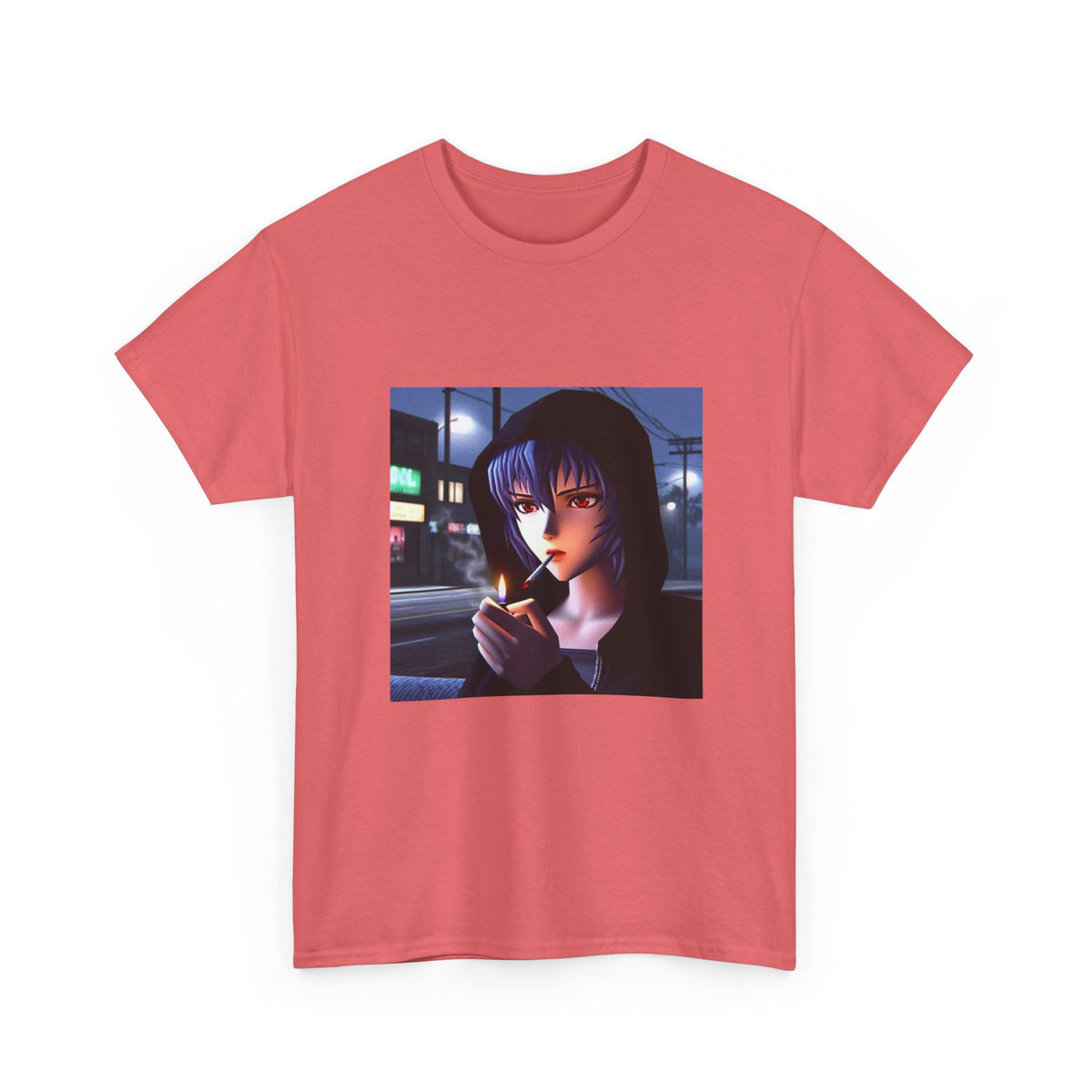Rei Ayanami cruising GTA San Andreas Tee (Design 2)