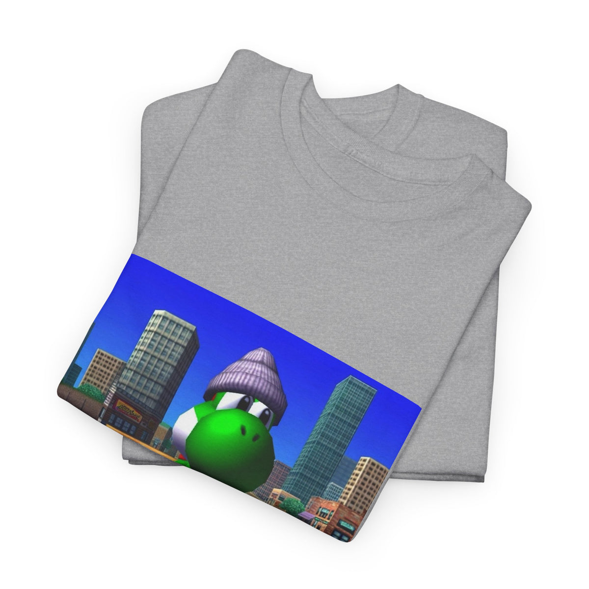 Chill Yoshi On Bench City Vibes Tee