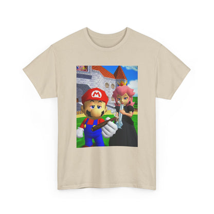 Mario And Peach Chilling At The Castle