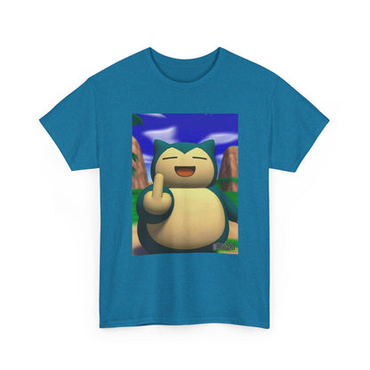 Snorlax Flipping The Bird Tee