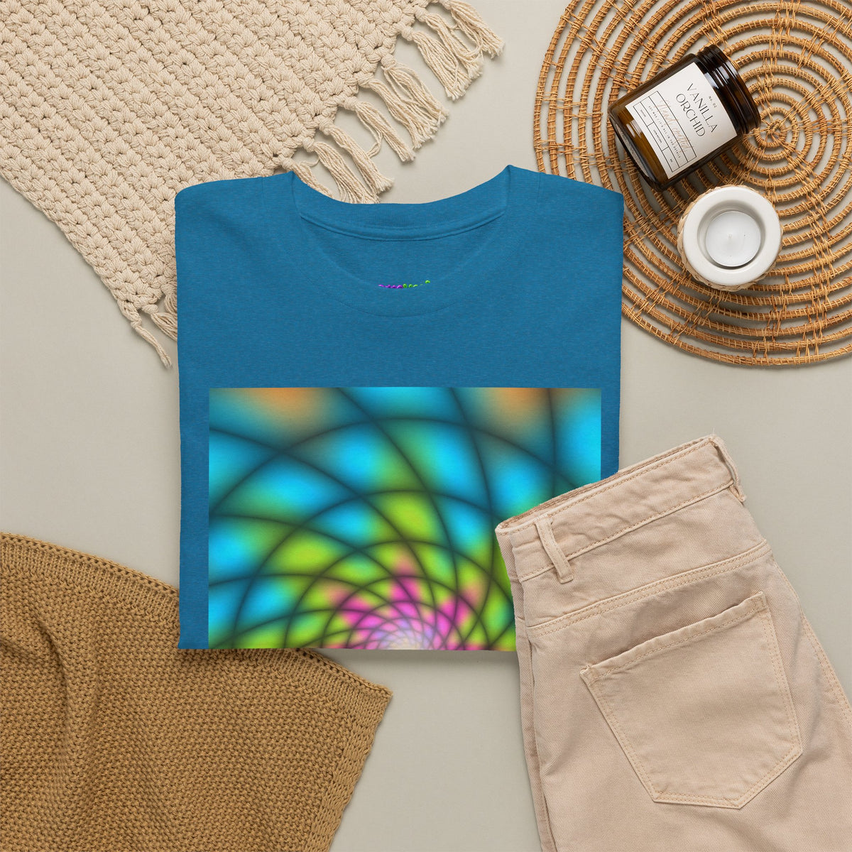 Dacwoo drawings — Spiral Spectrum Mandala