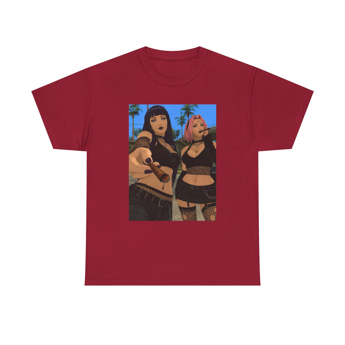 Gothic Girls Hotboxing In Paradise Tee