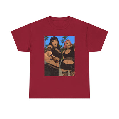 Gothic Girls Hotboxing In Paradise Tee