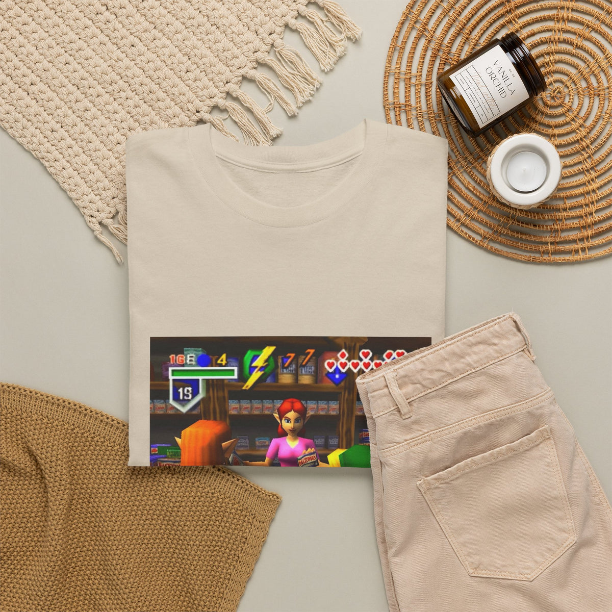 Link Buying Backwoods In Hyrule Shop Tee