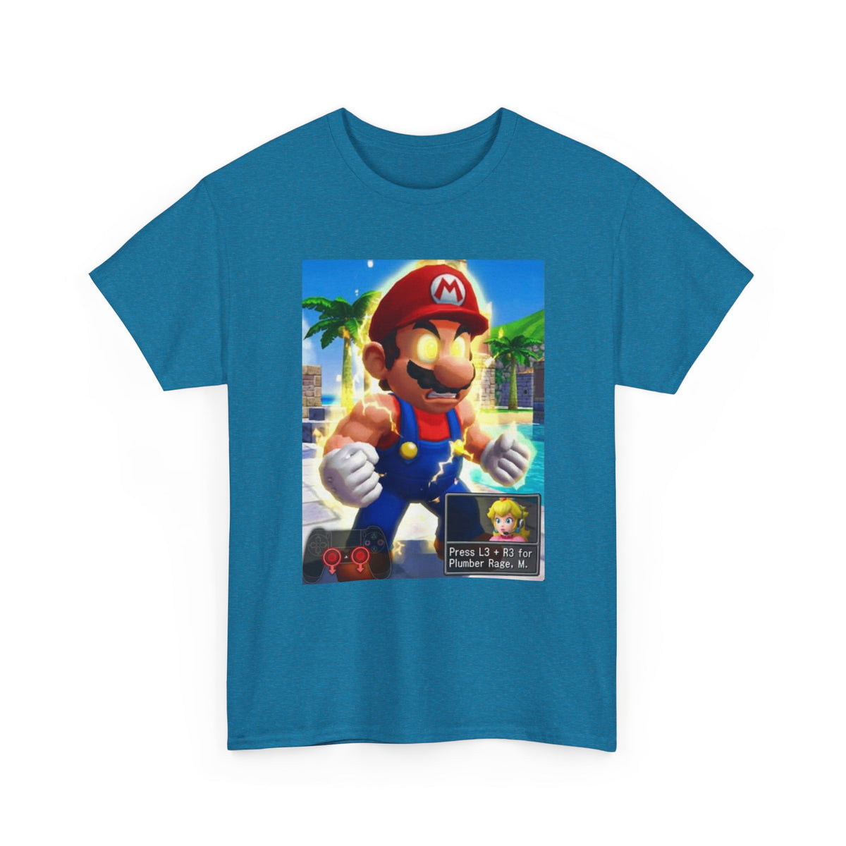 Supercharged Plumber Rage Mario Tee