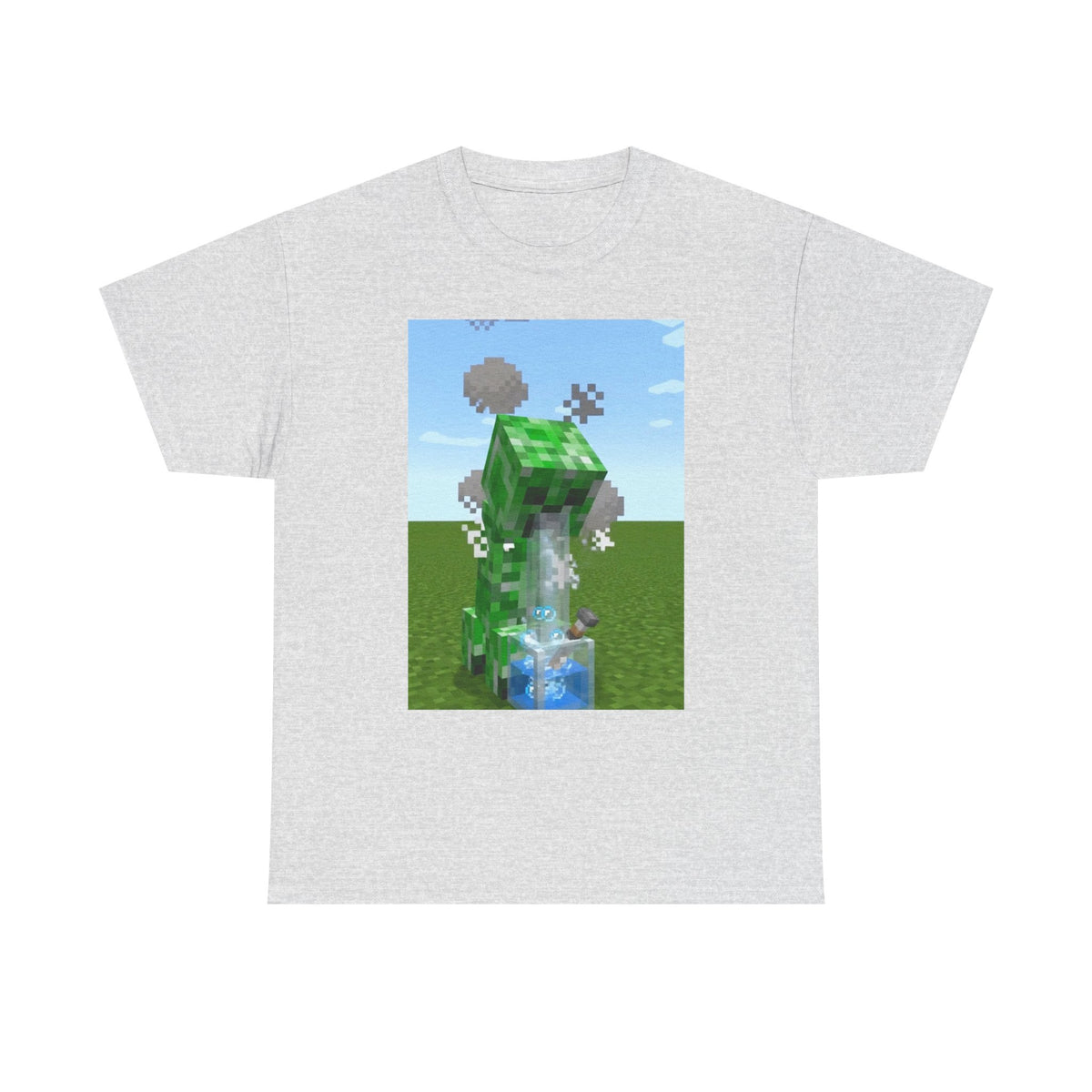 Creeper Hitting The Bong On Green Field
