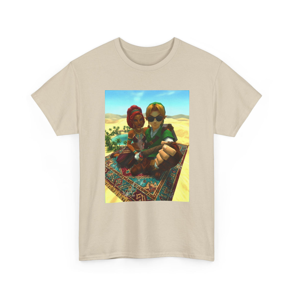Link And Nabooru Chillin' Desert Oasis Tee