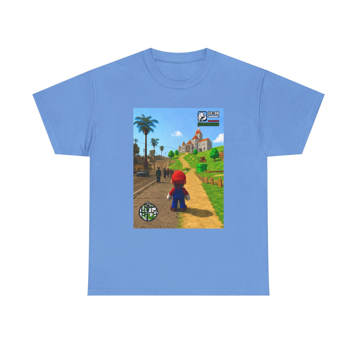 Mario Exploring San Andreas Streets