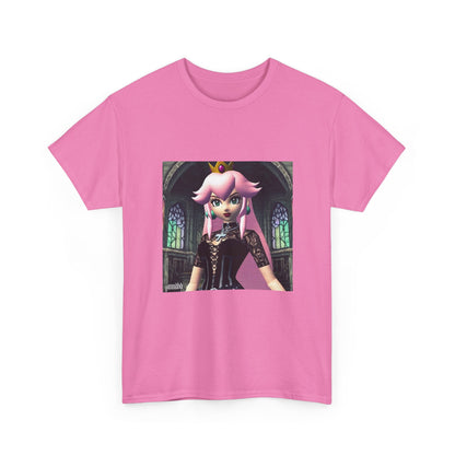 Goth Princess Peach In The Castle Tee
