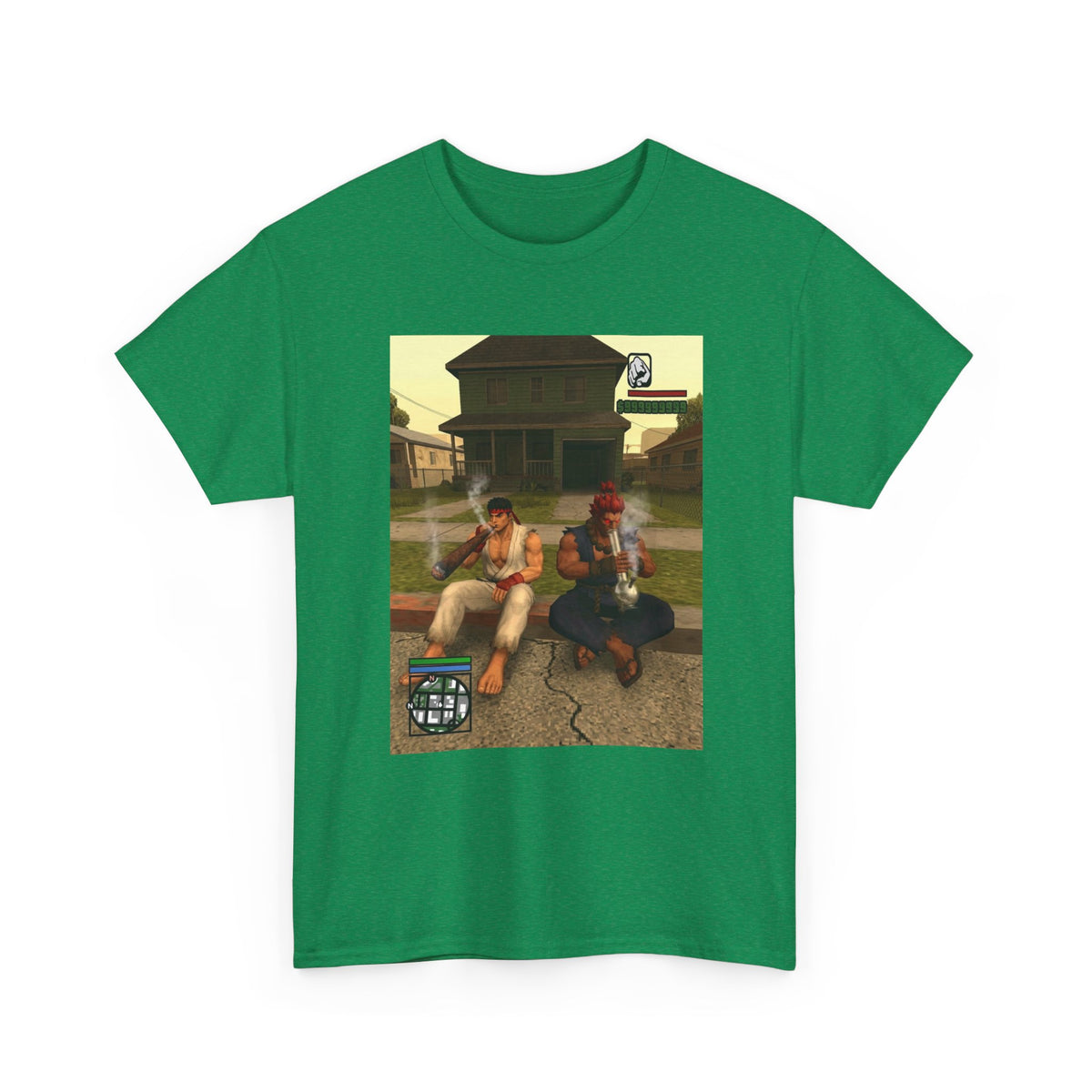 Ryu and Akuma Chilling in Grove Street
