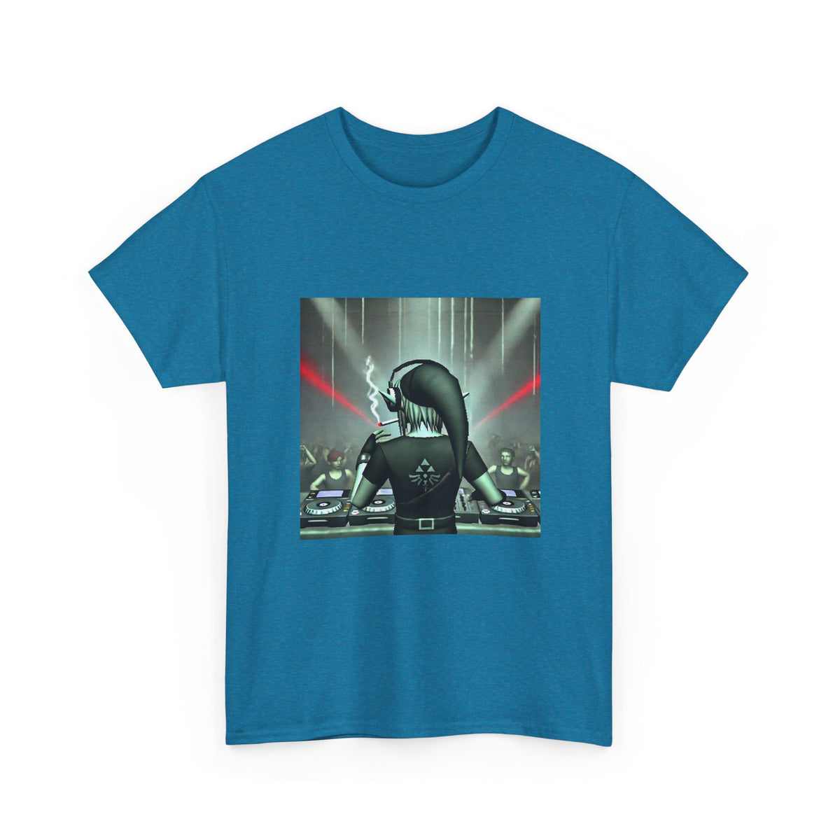 DJ Dark Link Spinning Turntables Tee