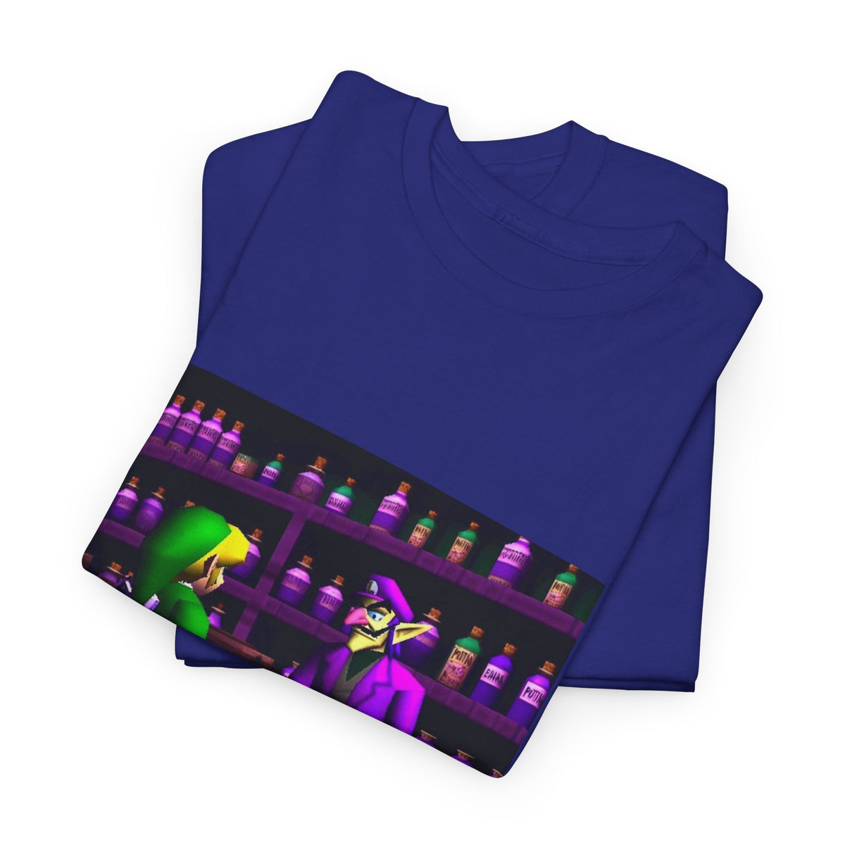 Link Gets Lean From Waluigi Tee