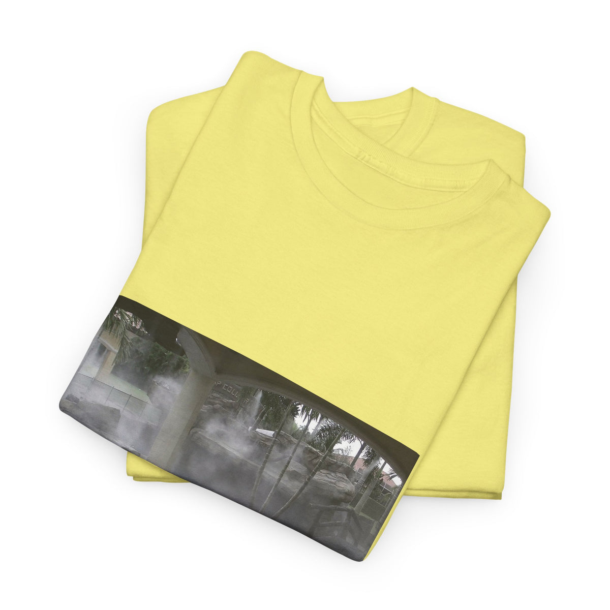 Neon Resin Flow Graphic Tee